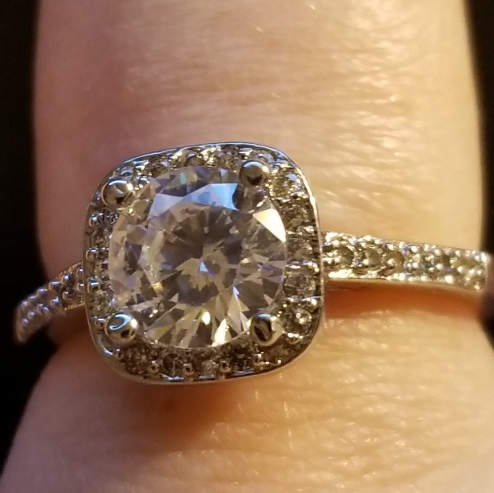 Amazing Eternity 2CT Engagement Ring 5 6 and 8